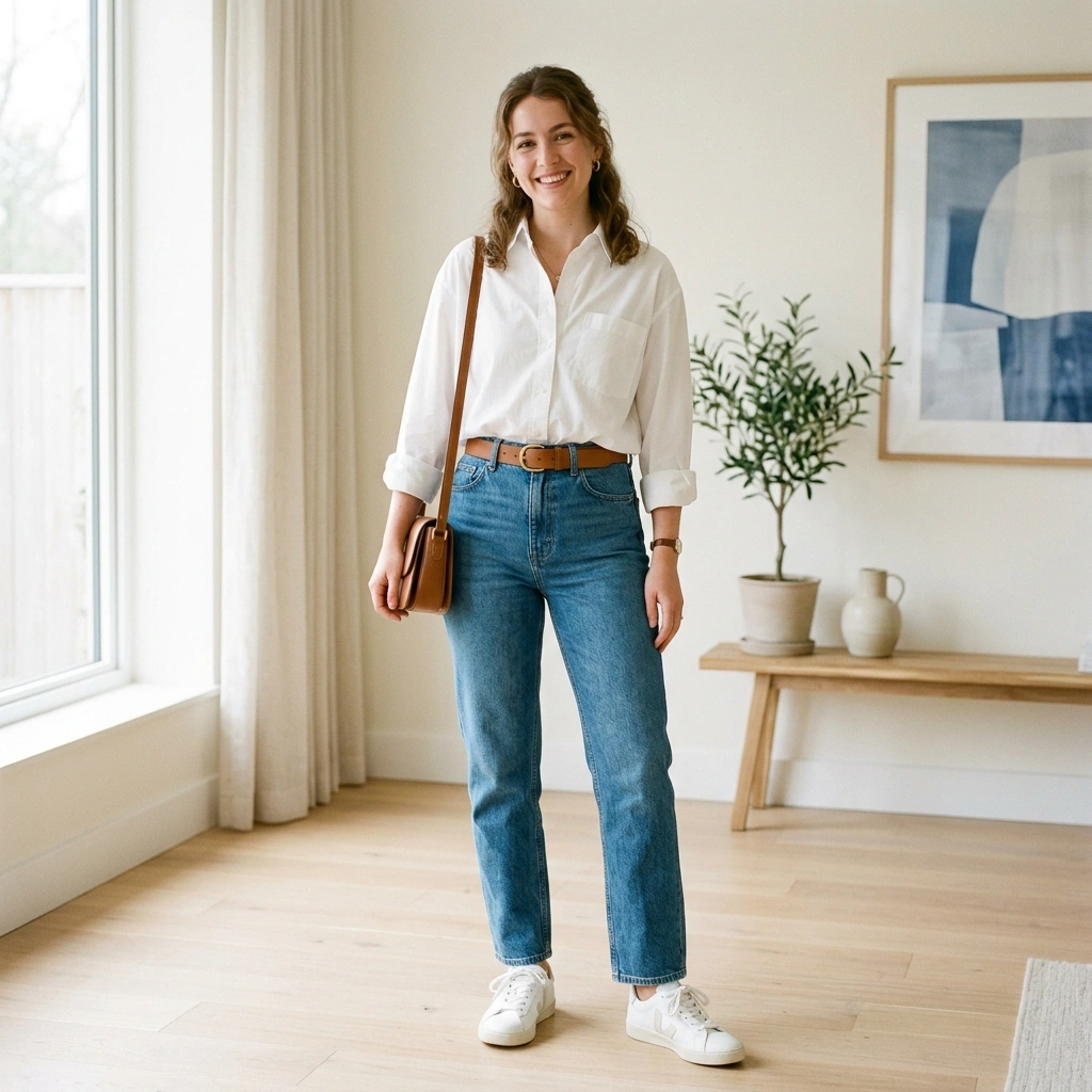 Oversized Shirt Denim