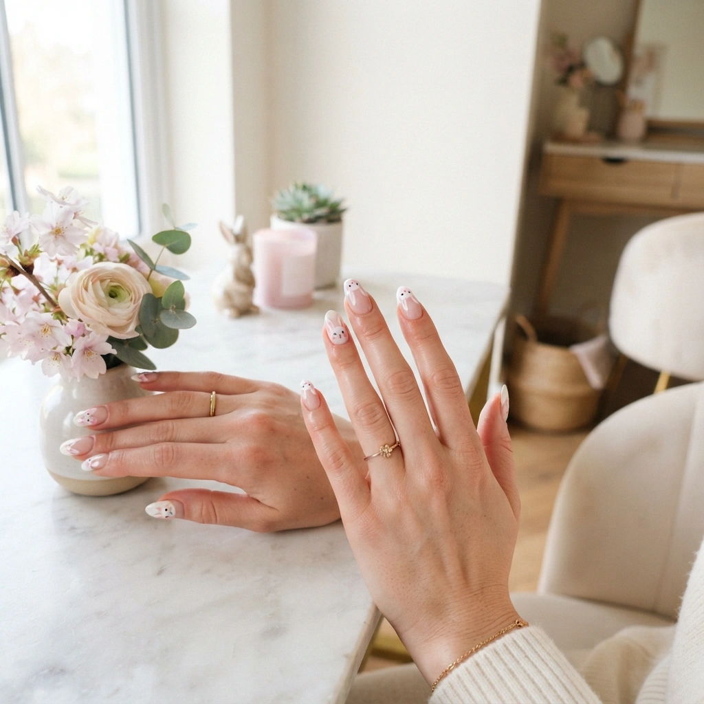 Pastel Bunny Tips