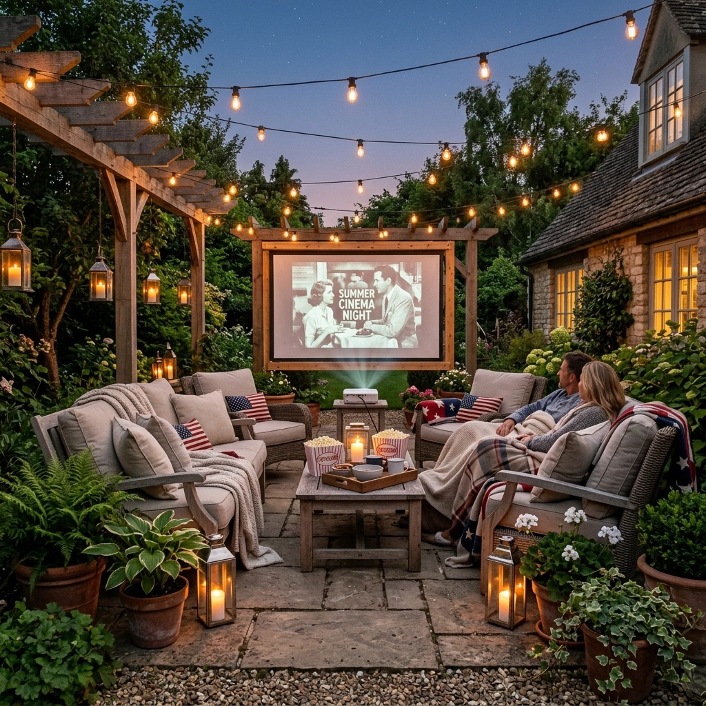 Patio Movie Night