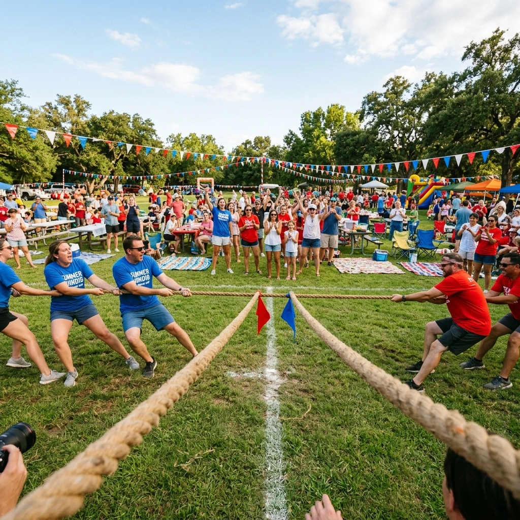Patriotic Tug-of-War