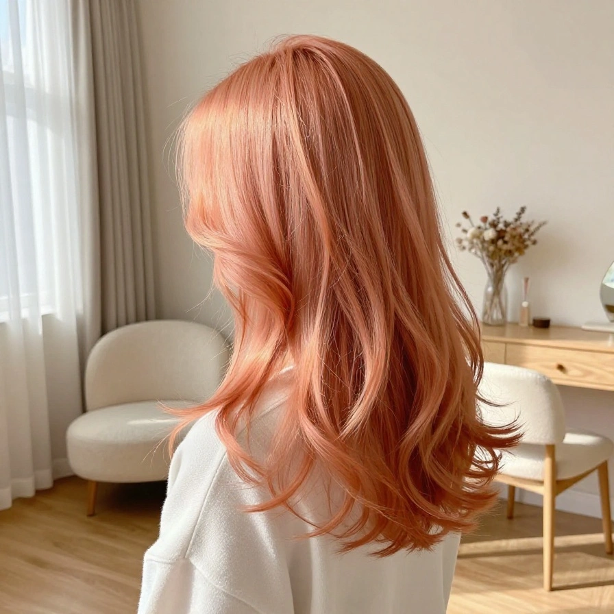 Peachy Copper Tones