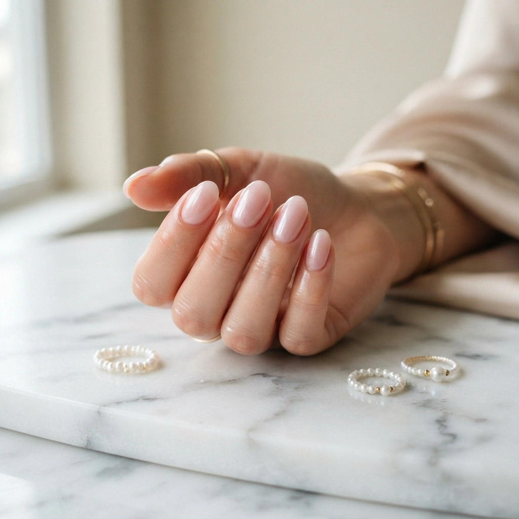 Pearl Pink Shimmer