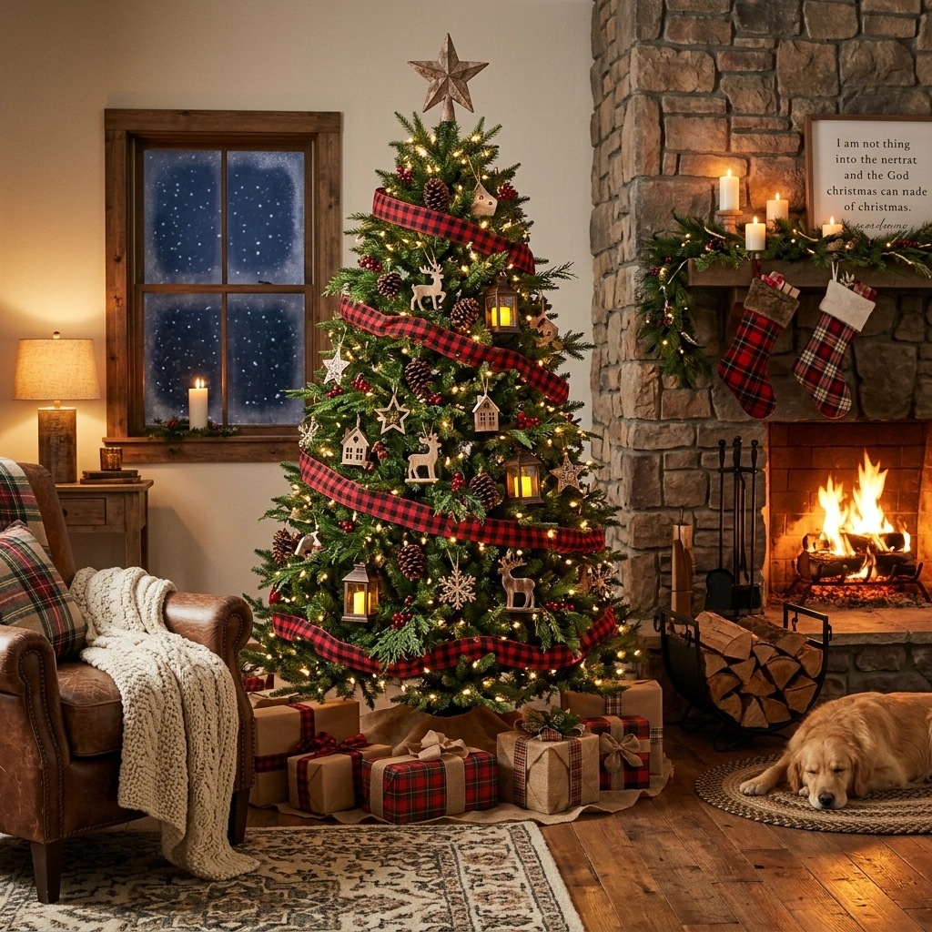 Plaid Cabin Style