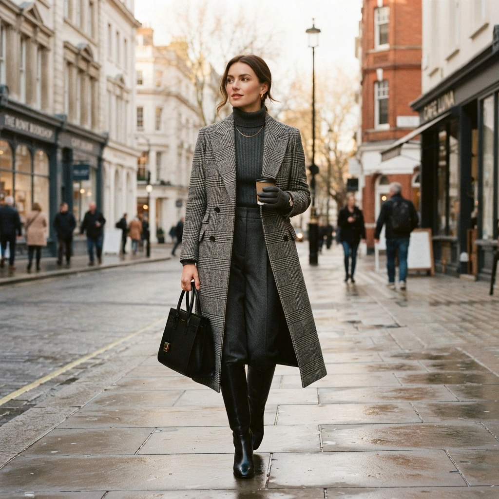 Plaid Coat Statement