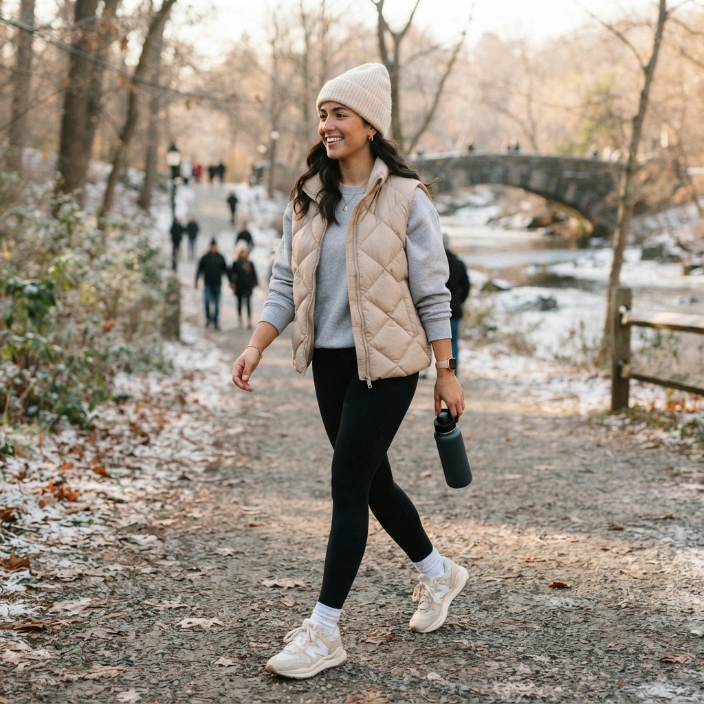Quilted Vest Layers