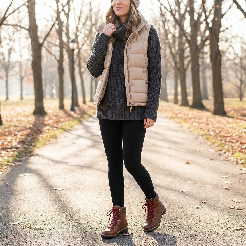 Quilted Vest Outfit