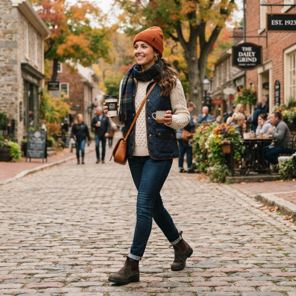 Quilted Vest Style