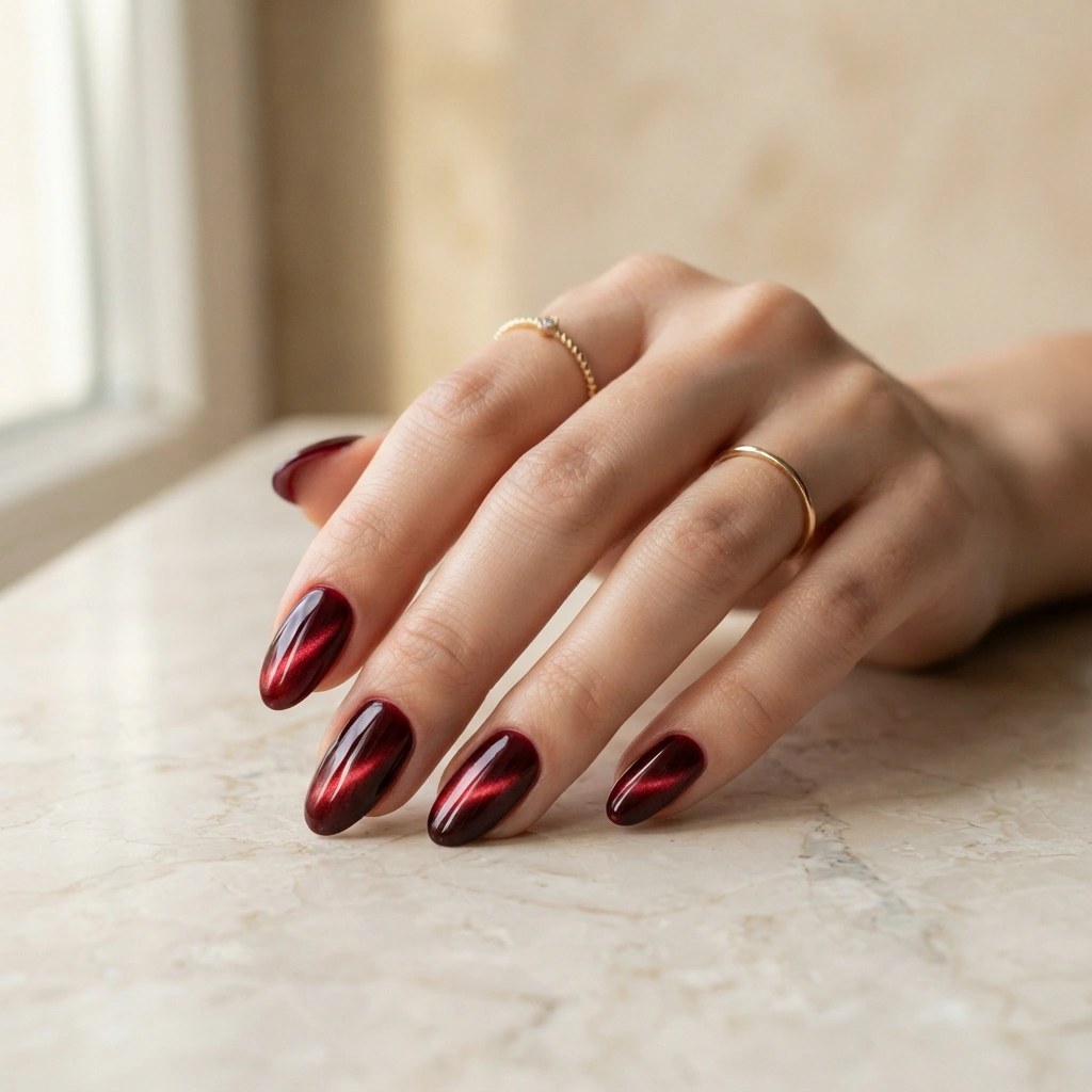 Red Cat-Eye Glow