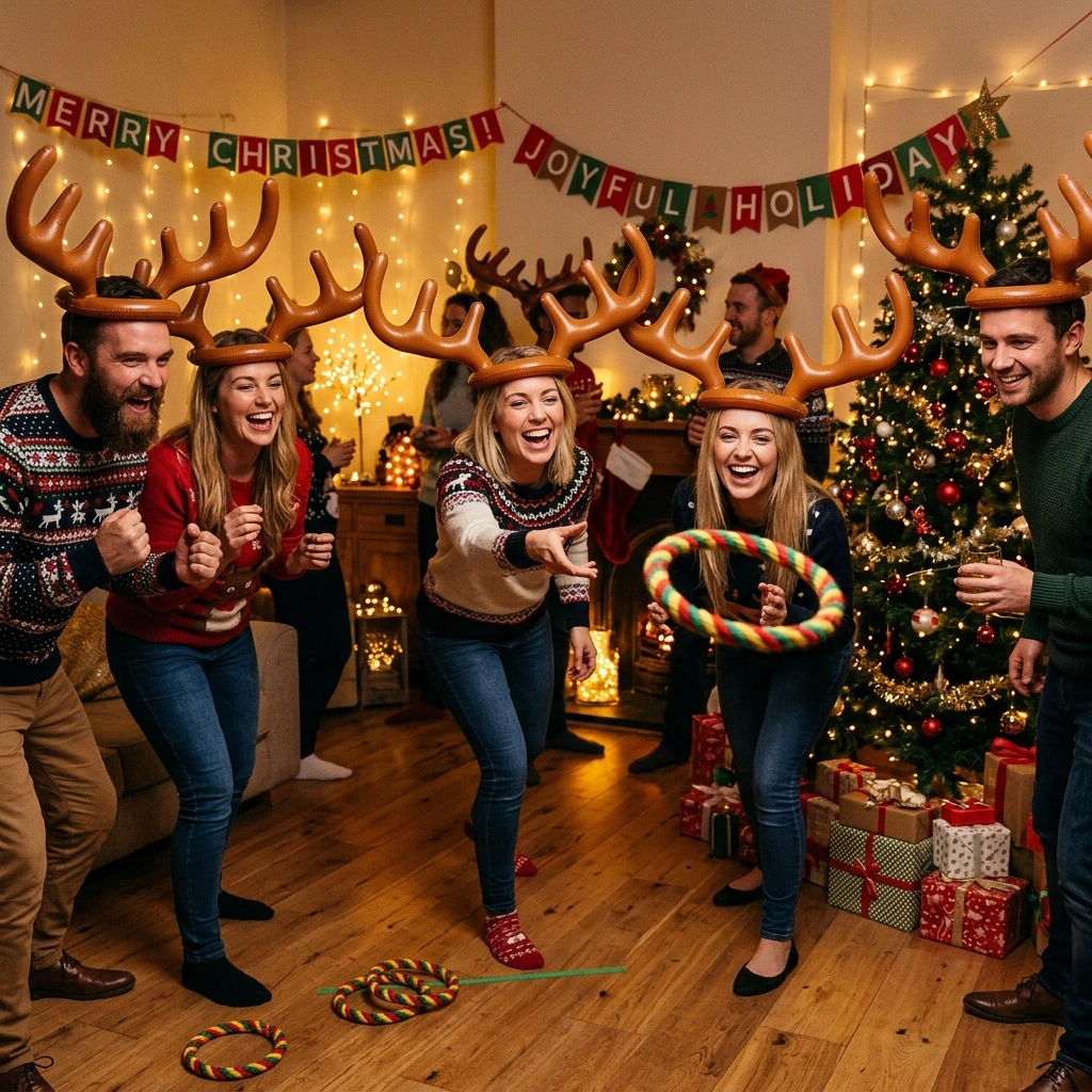 Reindeer Antler Ring Toss