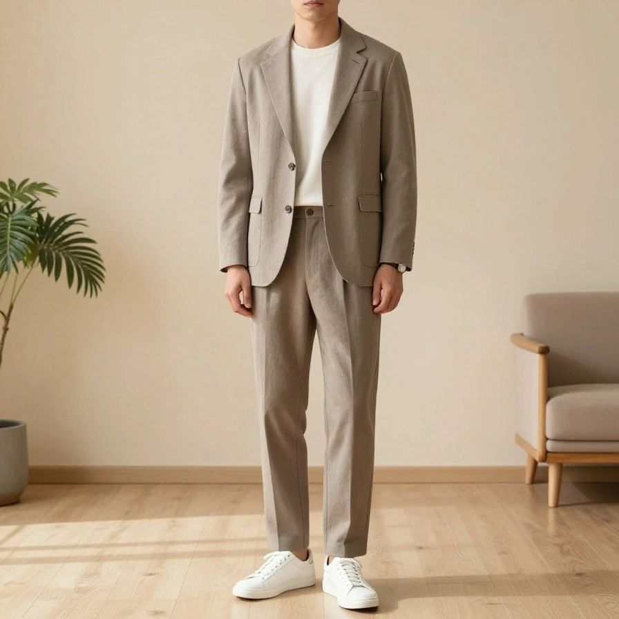 Relaxed Suit Styling