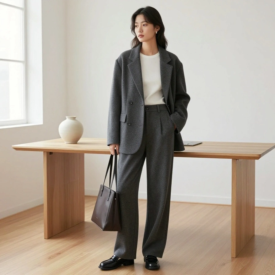 Relaxed Trouser Suit