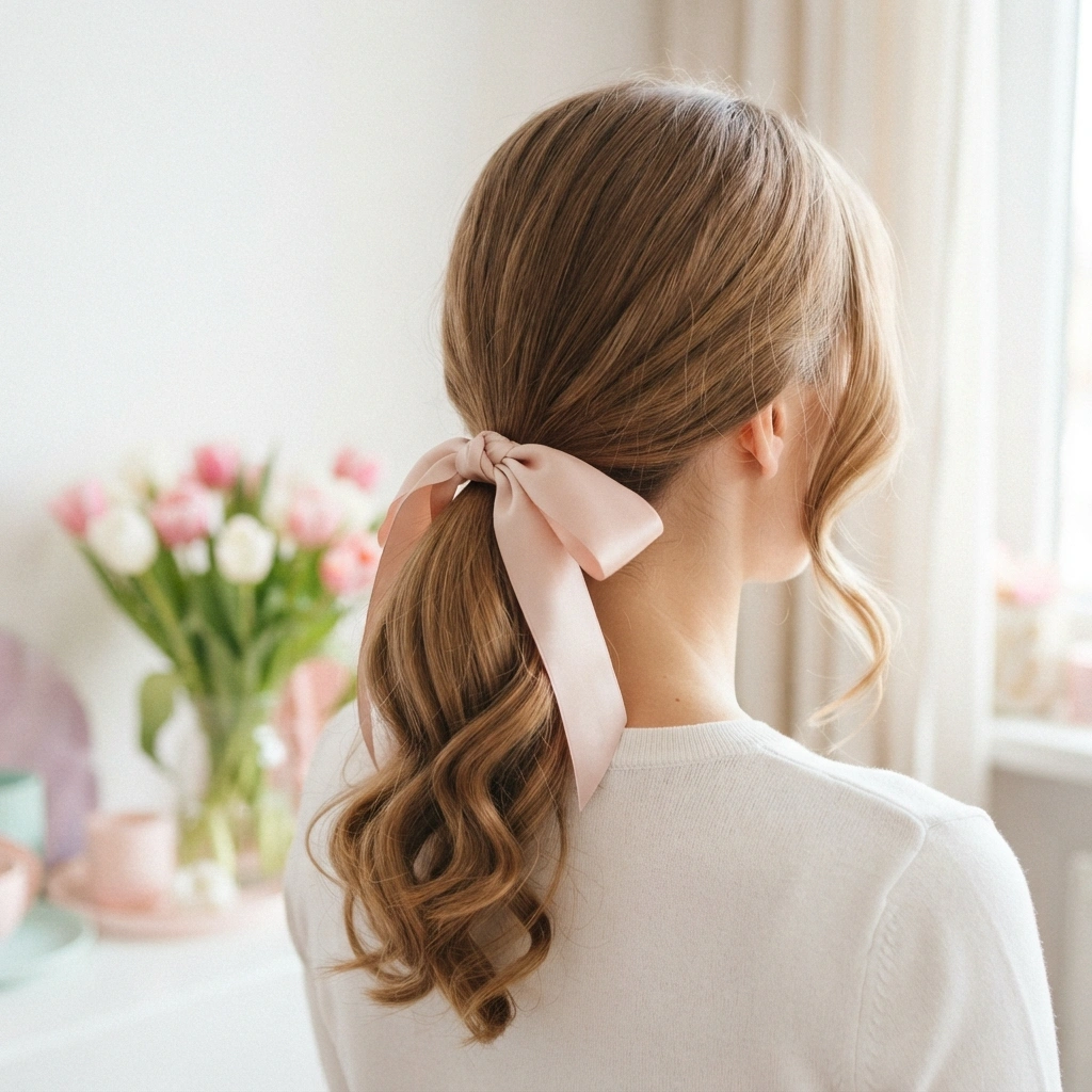 Ribbon Ponytail
