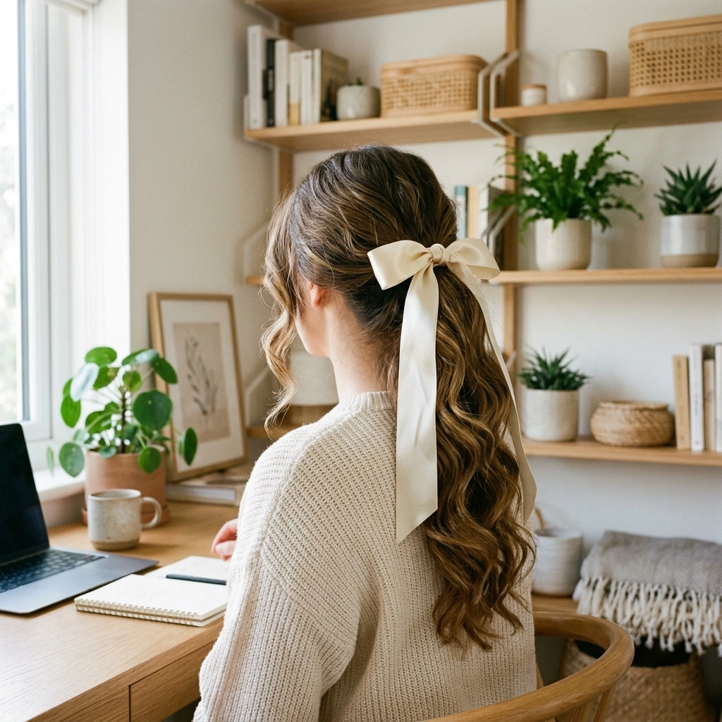 Ribbon Ponytail