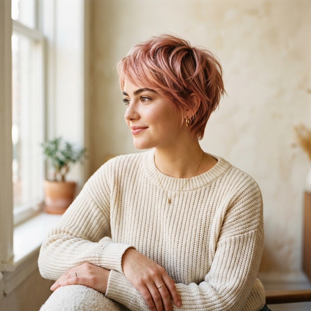 Rose Gold Pixie
