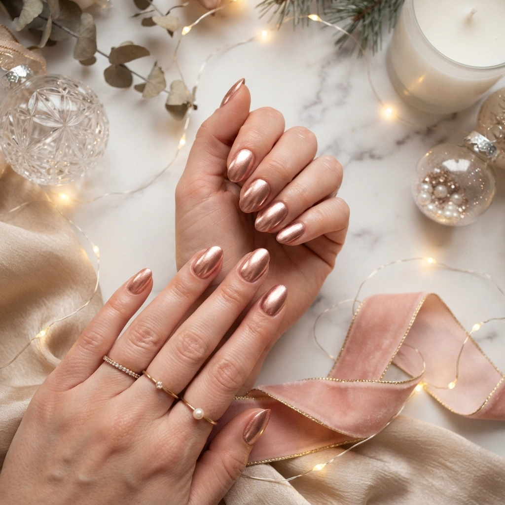 Rose Gold Shimmer