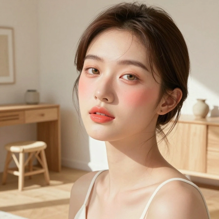 Sheer Coral Bloom