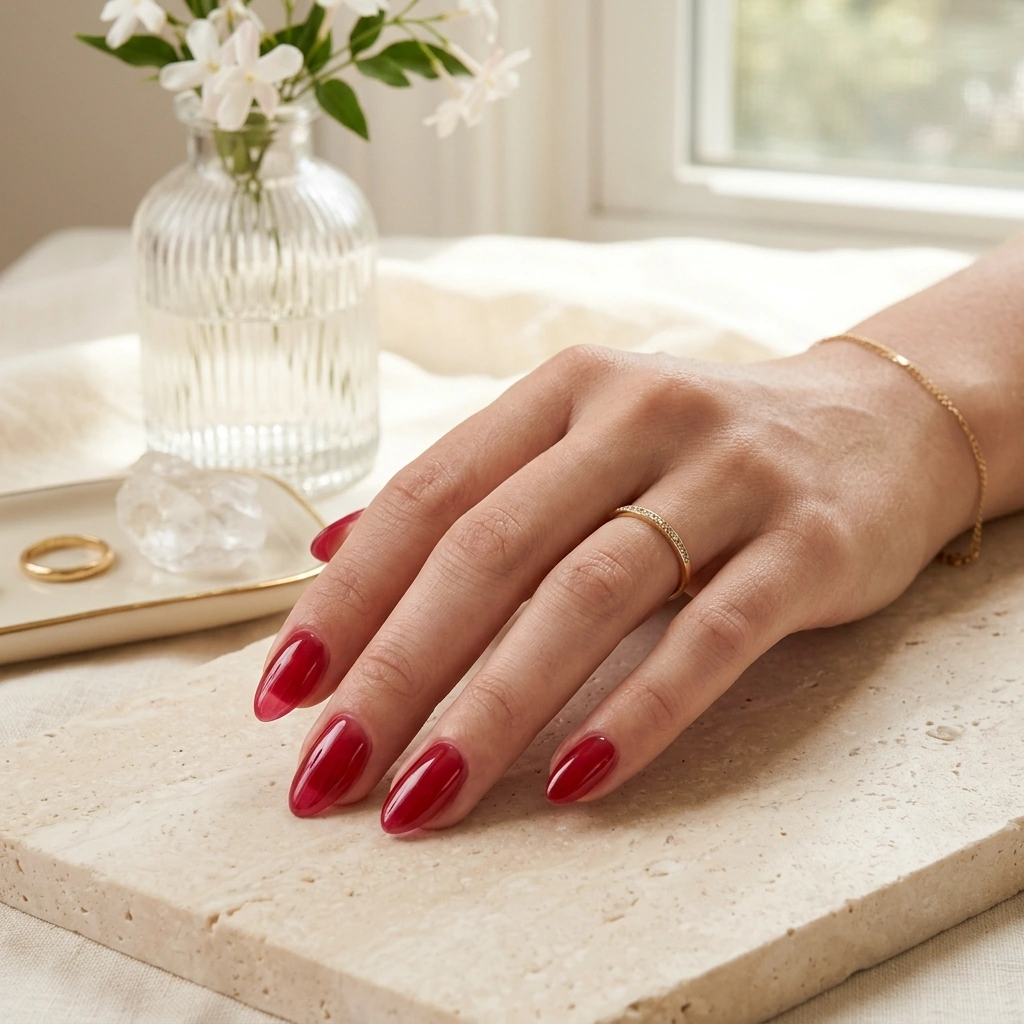 Sheer Red Glaze