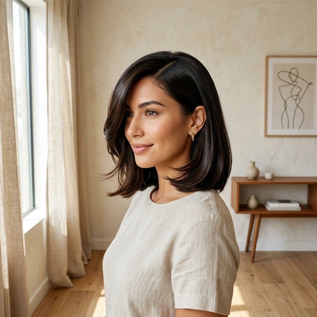 Side-Swept Bob
