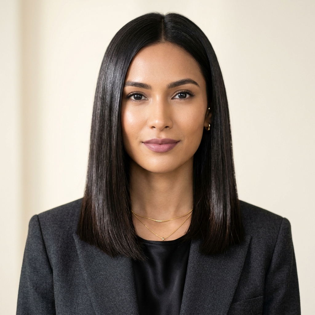 Sleek Glass Hair