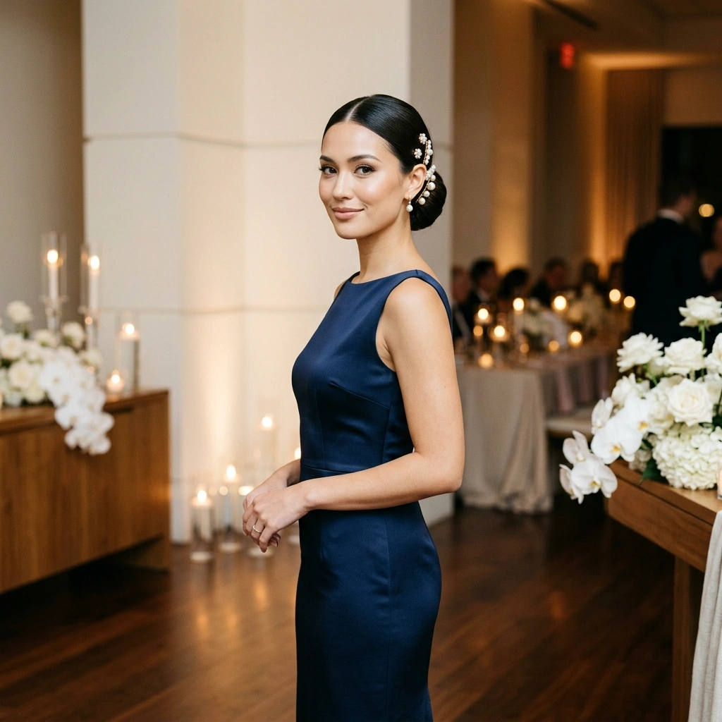 Sleek Low Bun