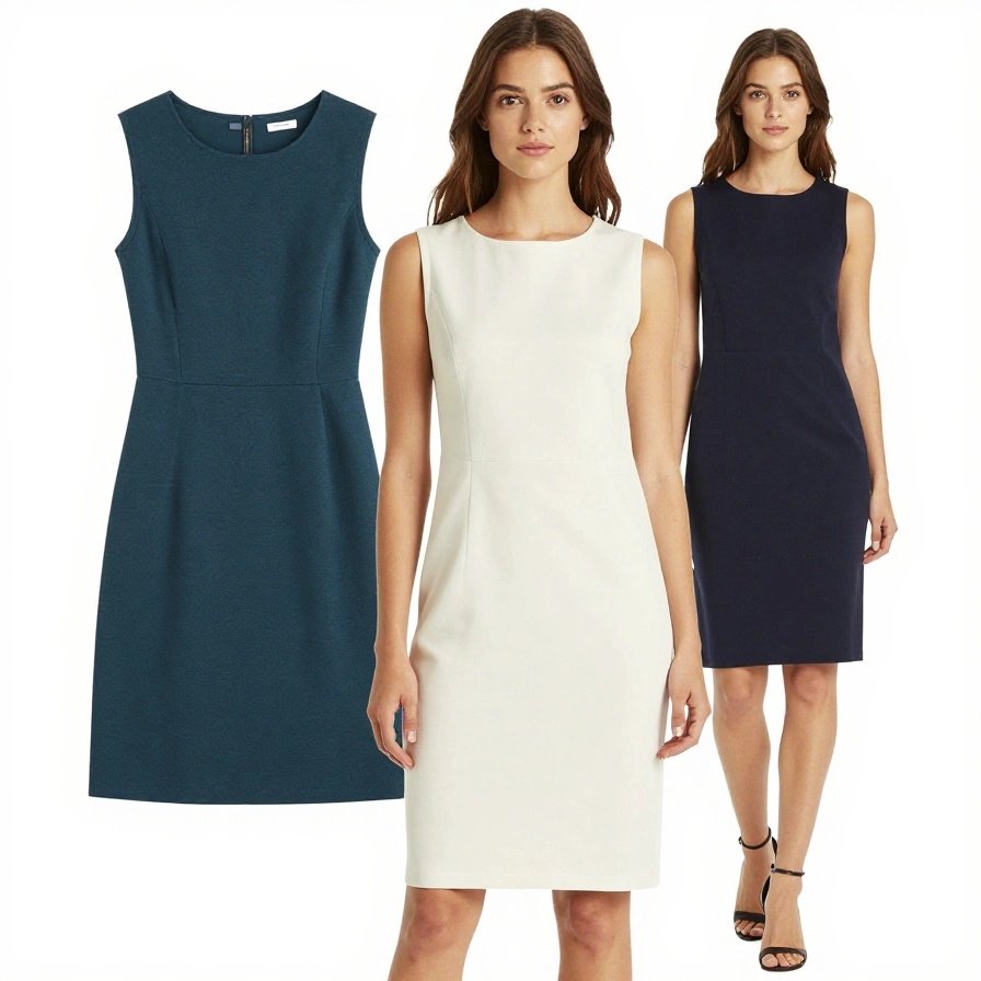 Sleeveless Shift Dresses