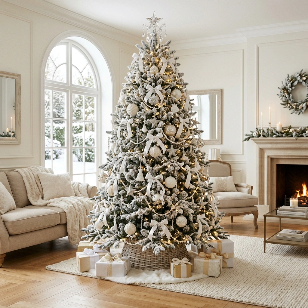 Snowy White Elegance