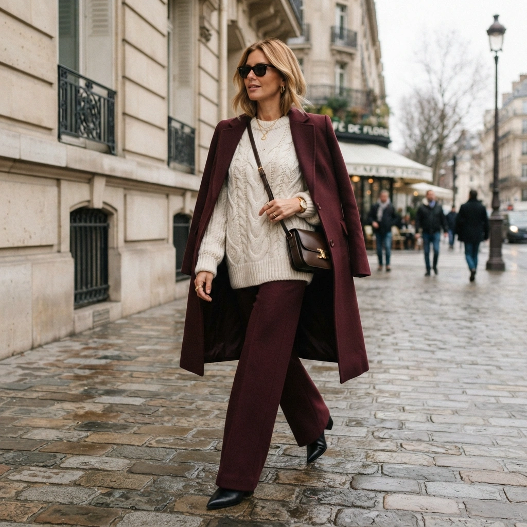 Statement Burgundy