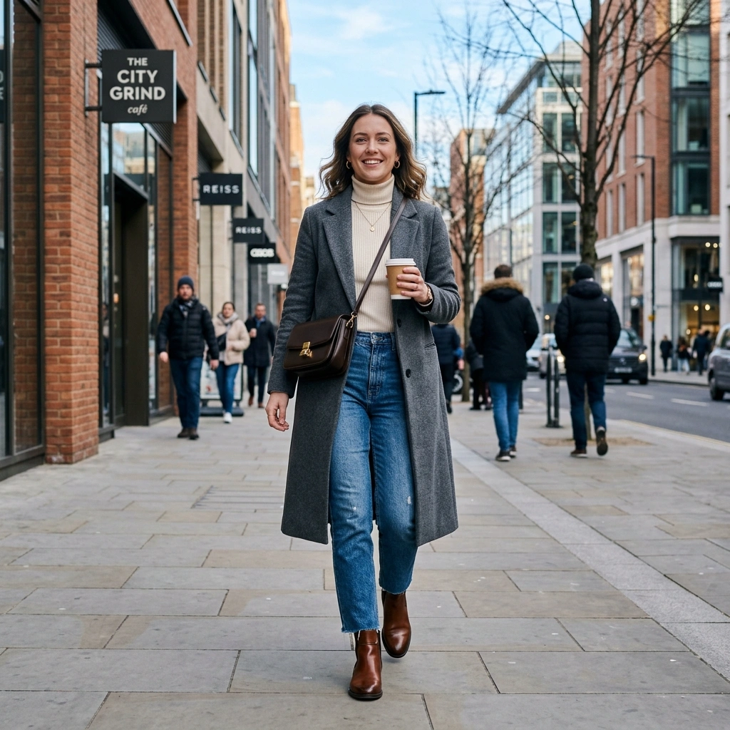 Straight-Leg Denim Look