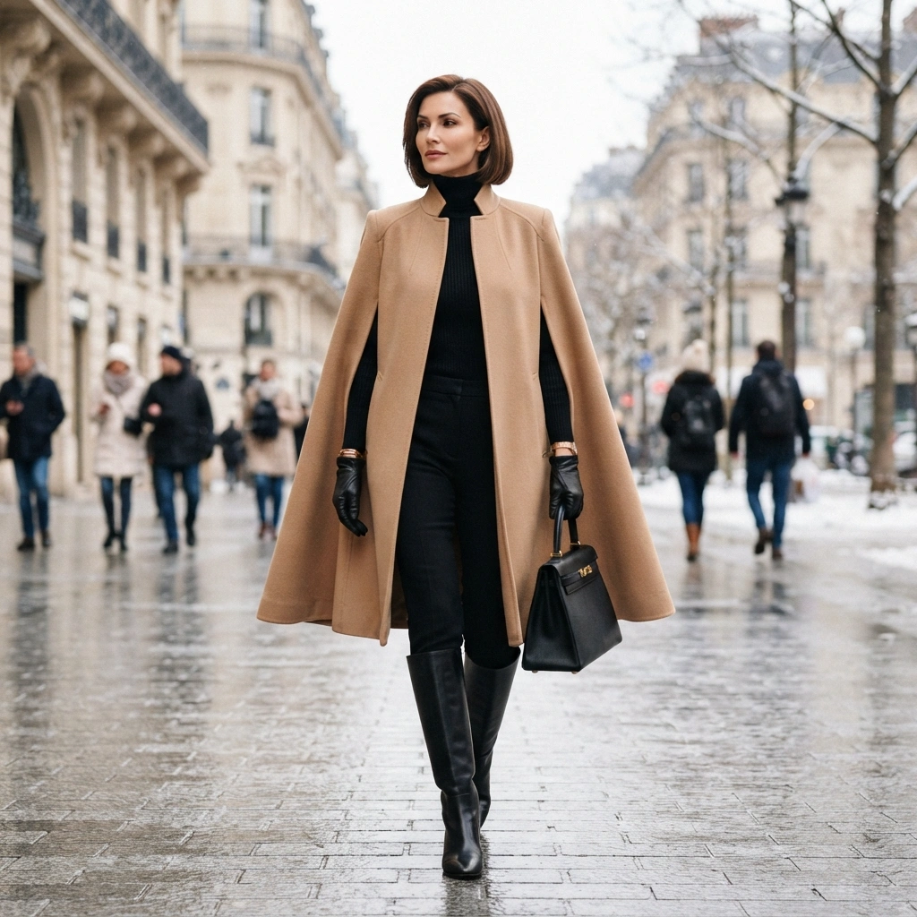 Structured Cape Coat