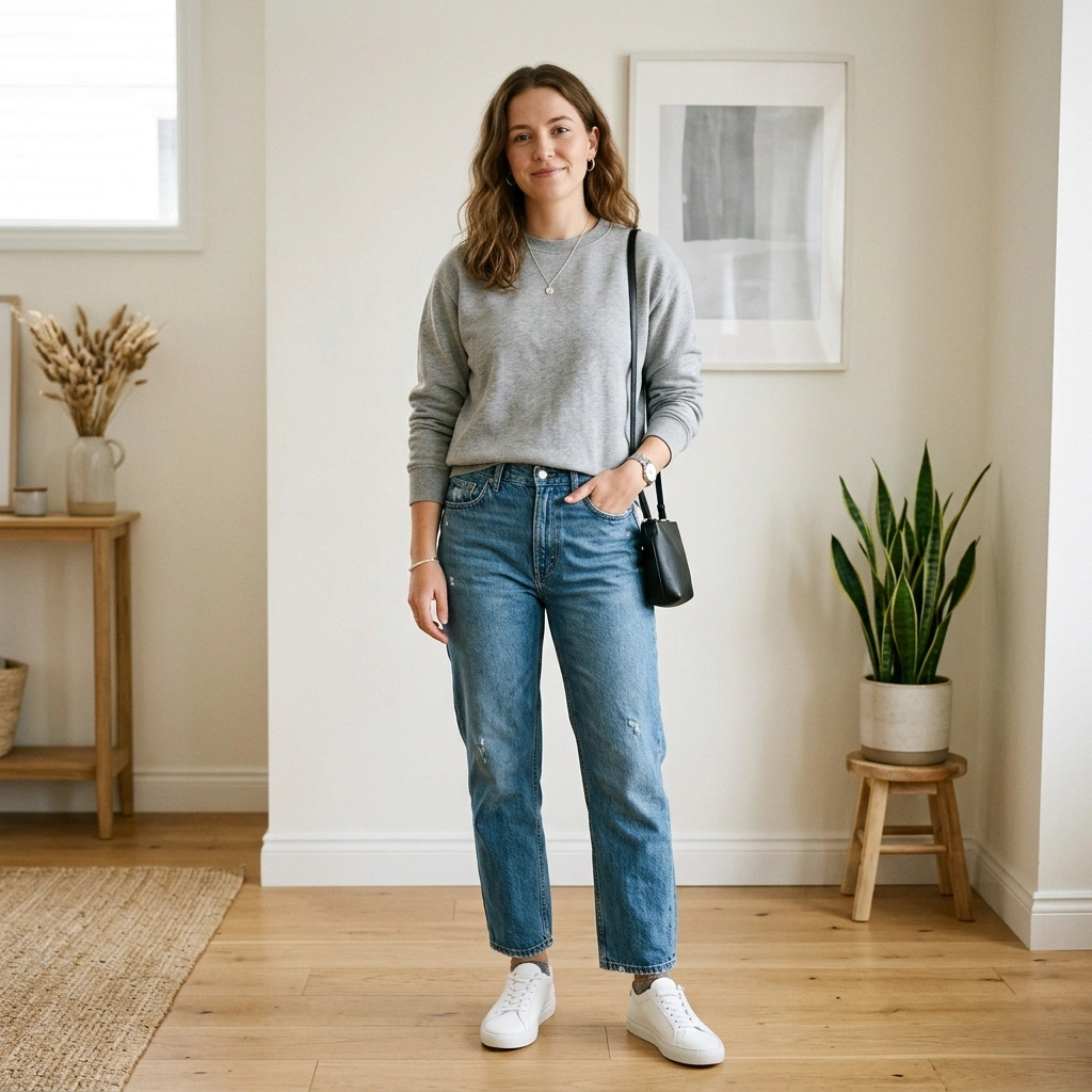 Sweatshirt And Jeans