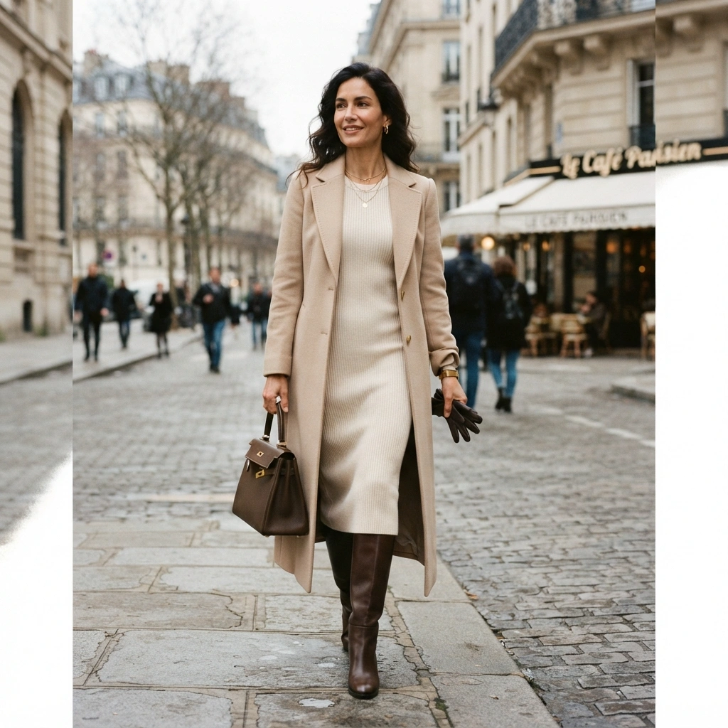 Tailored Winter Dress