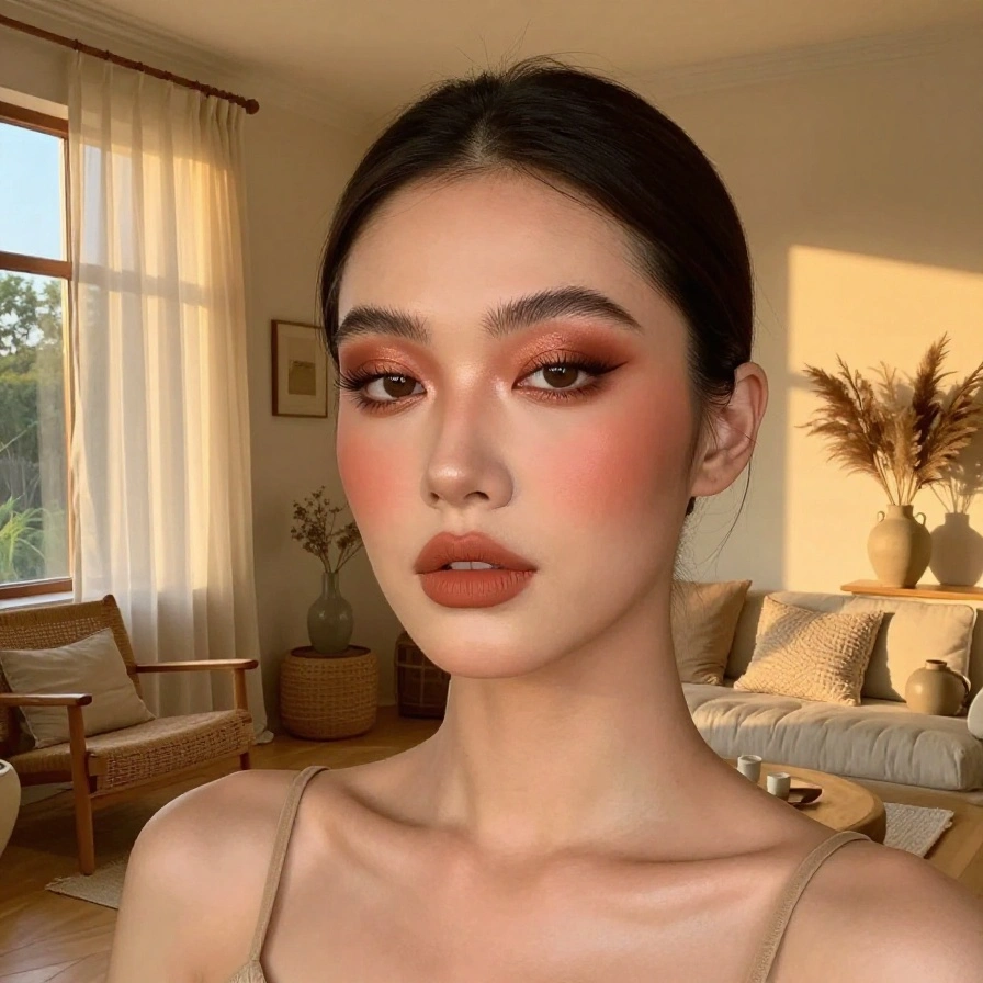 Terracotta Blush Glow