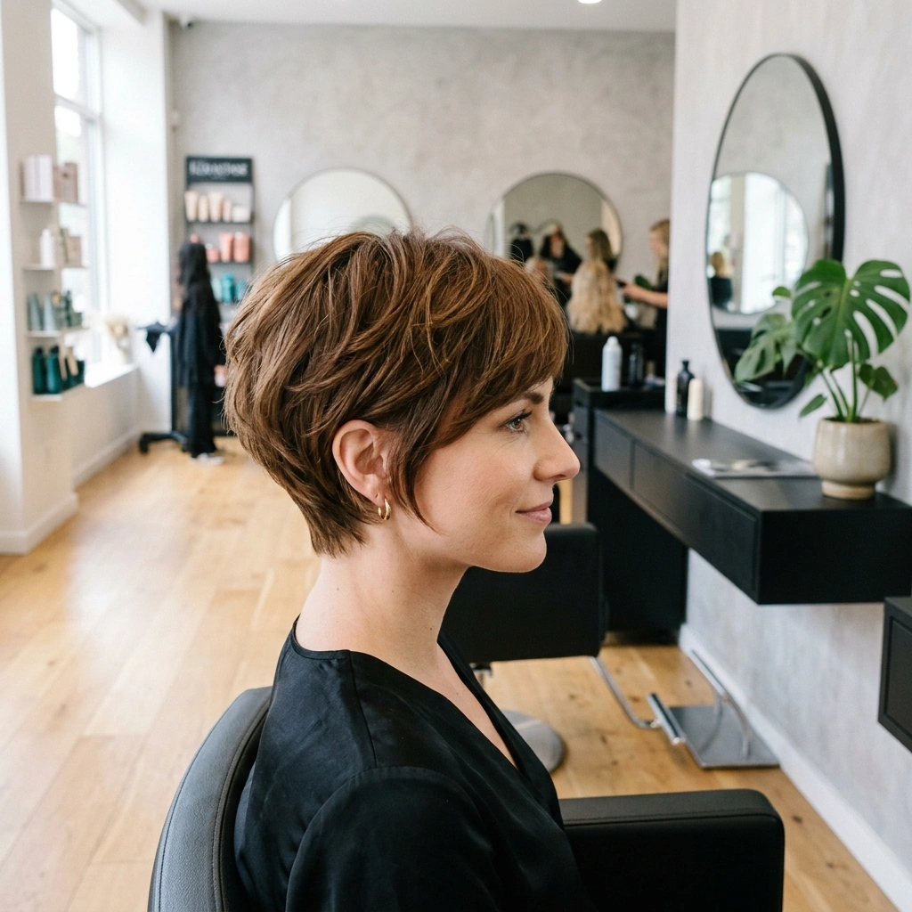 Textured Pixie Lift