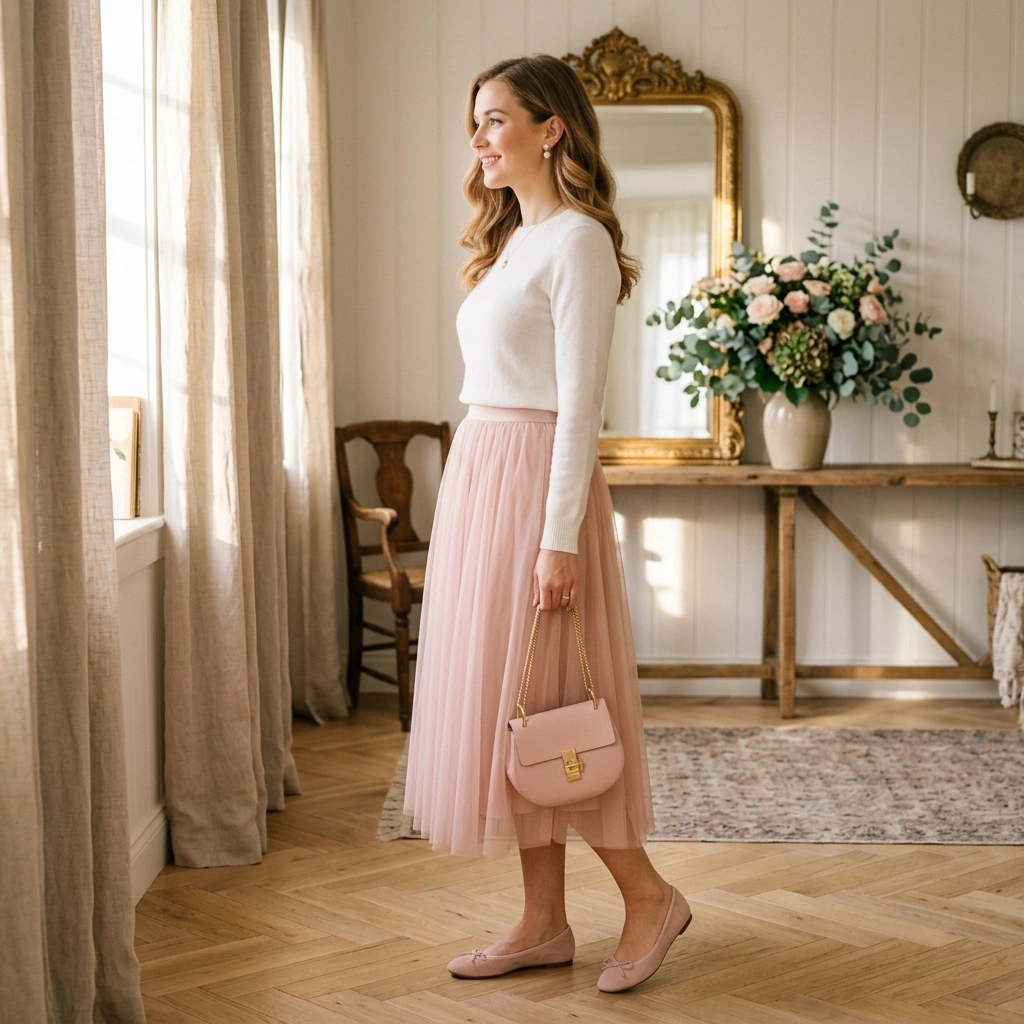 Tulle Skirt Charm