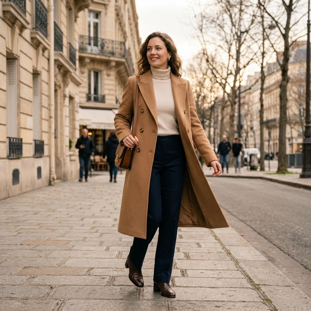 Turtleneck Coat Pairing