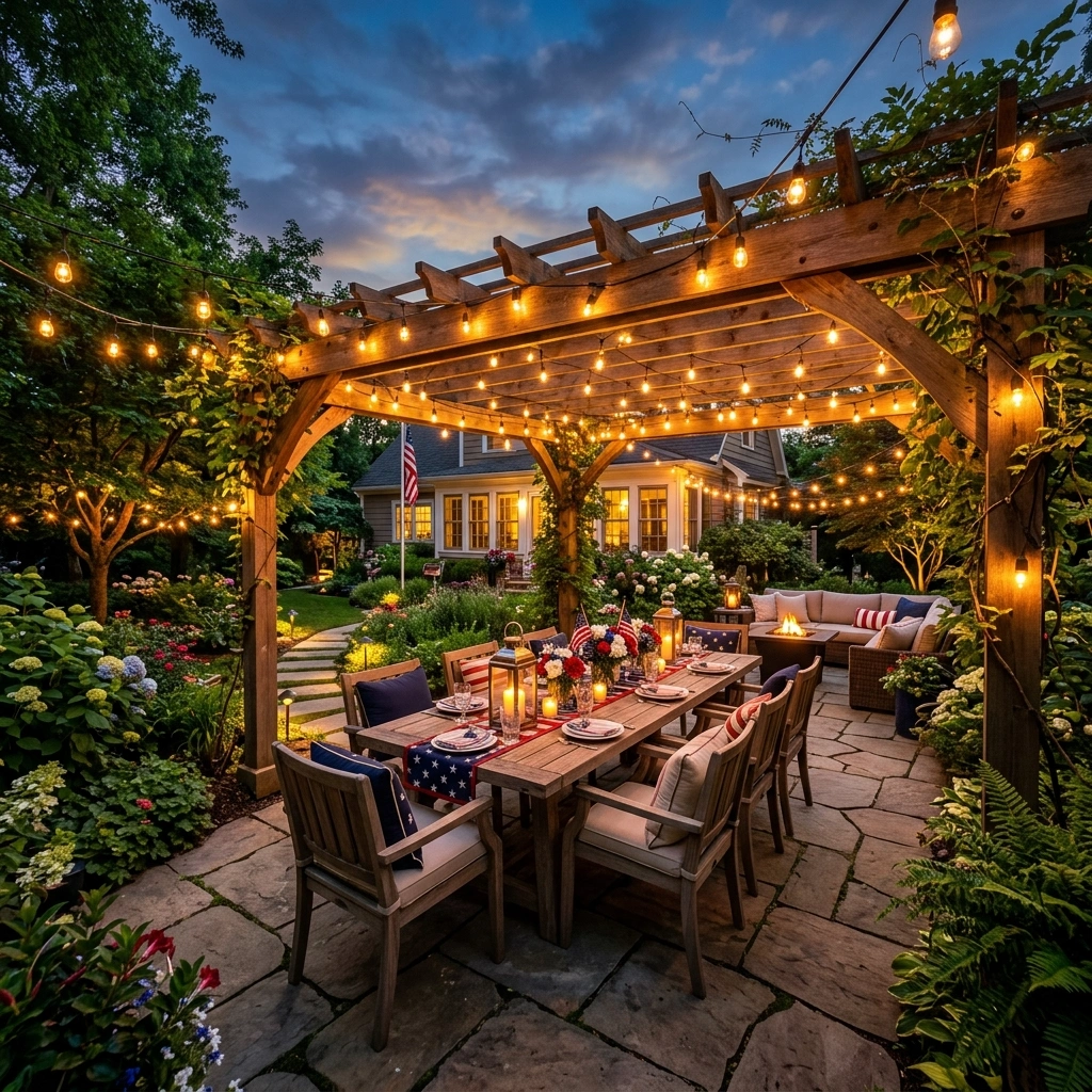Twinkling String Lights
