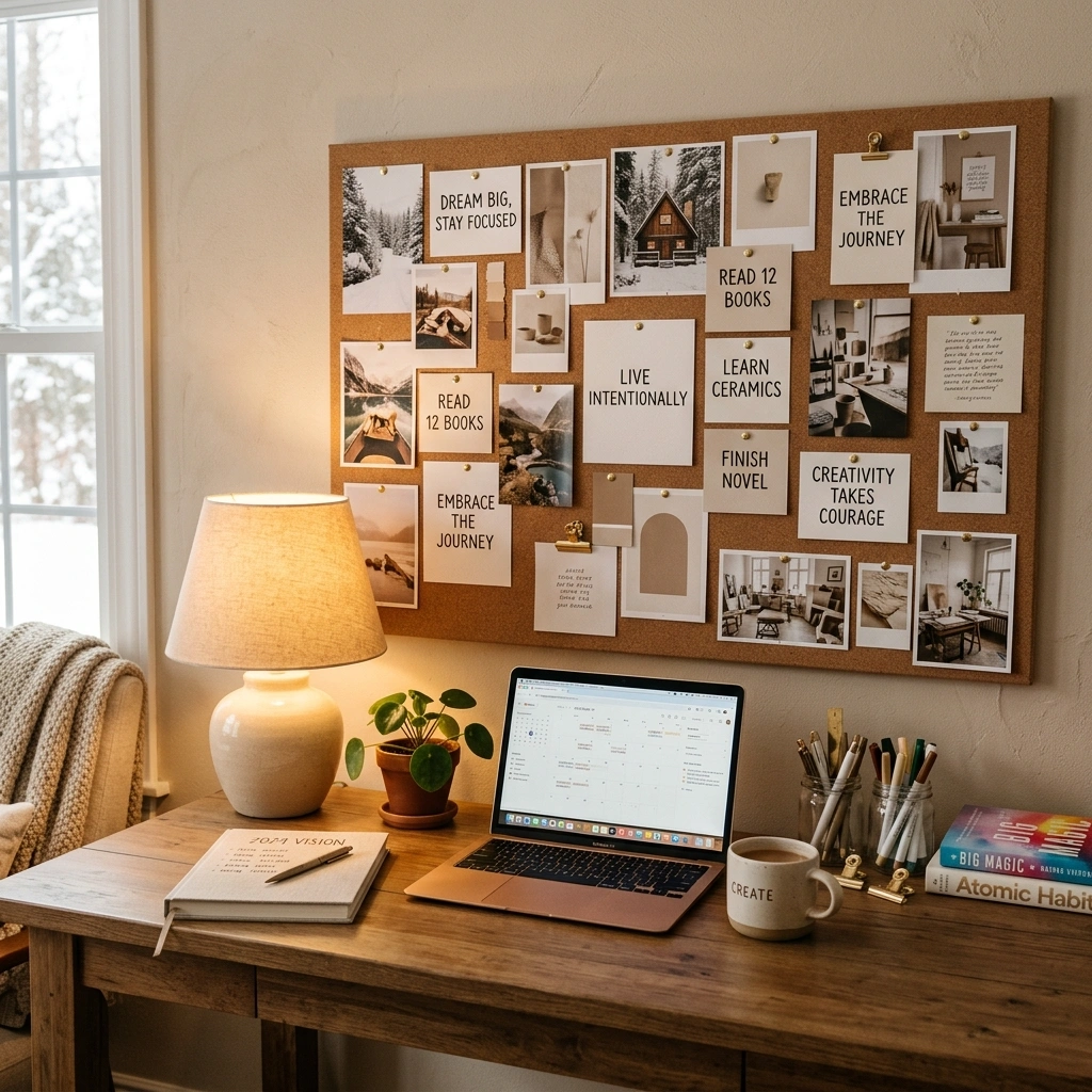 Vision Board Corner