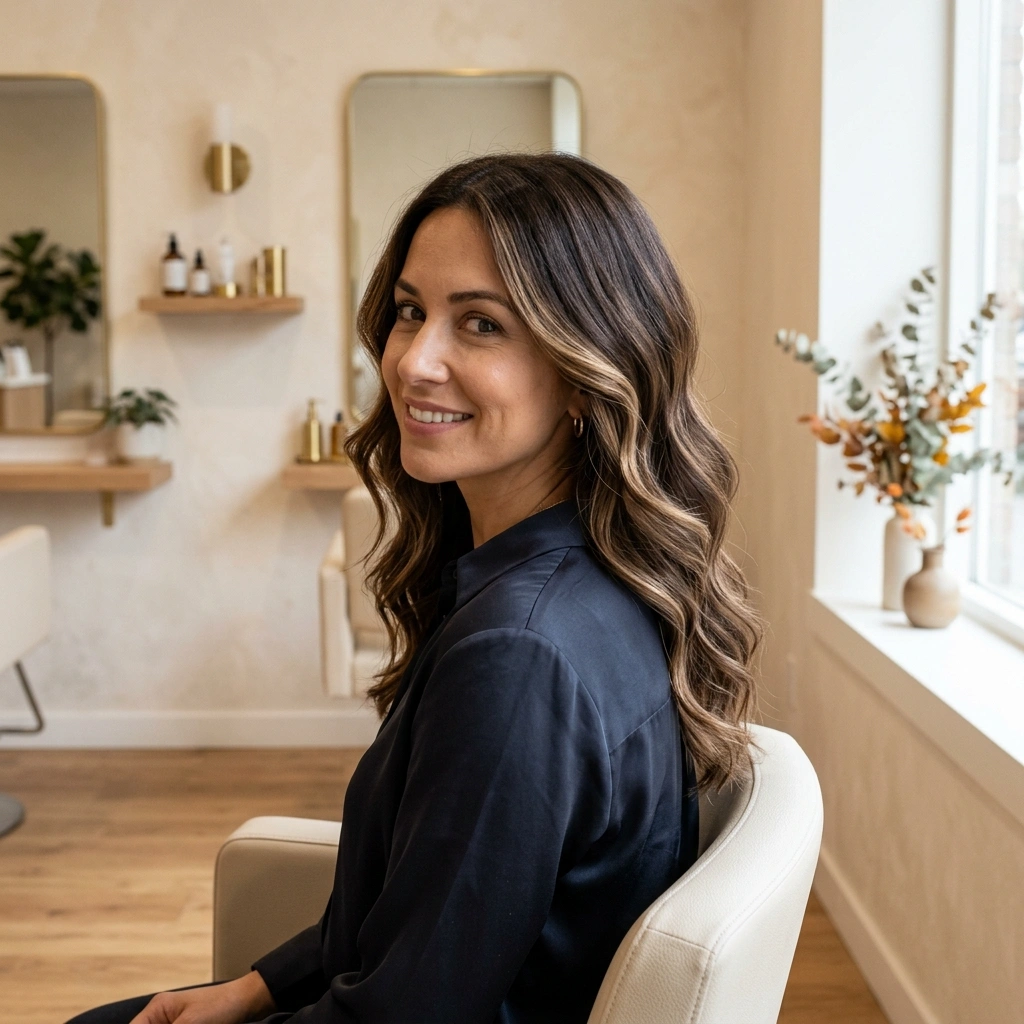 Warm Walnut Balayage