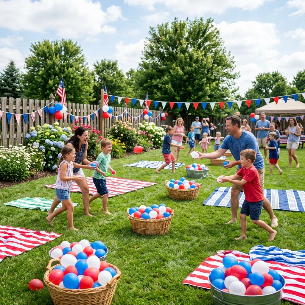 Water Balloon Toss