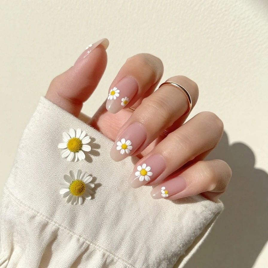 White Daisy Accents