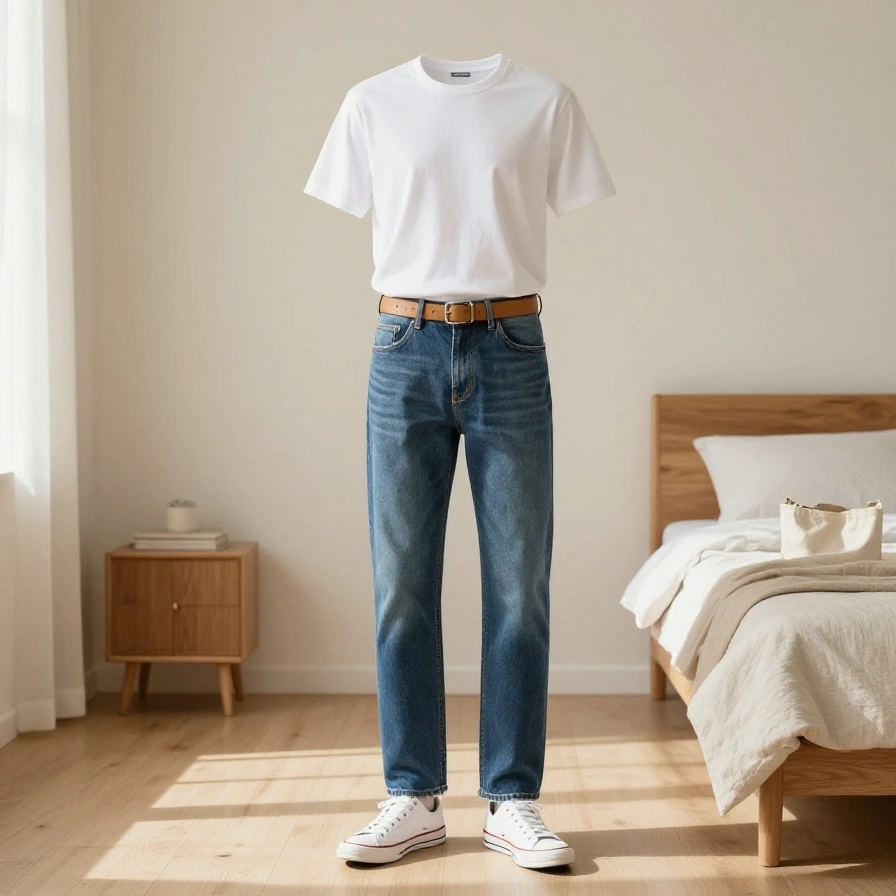 White Tee Pairing