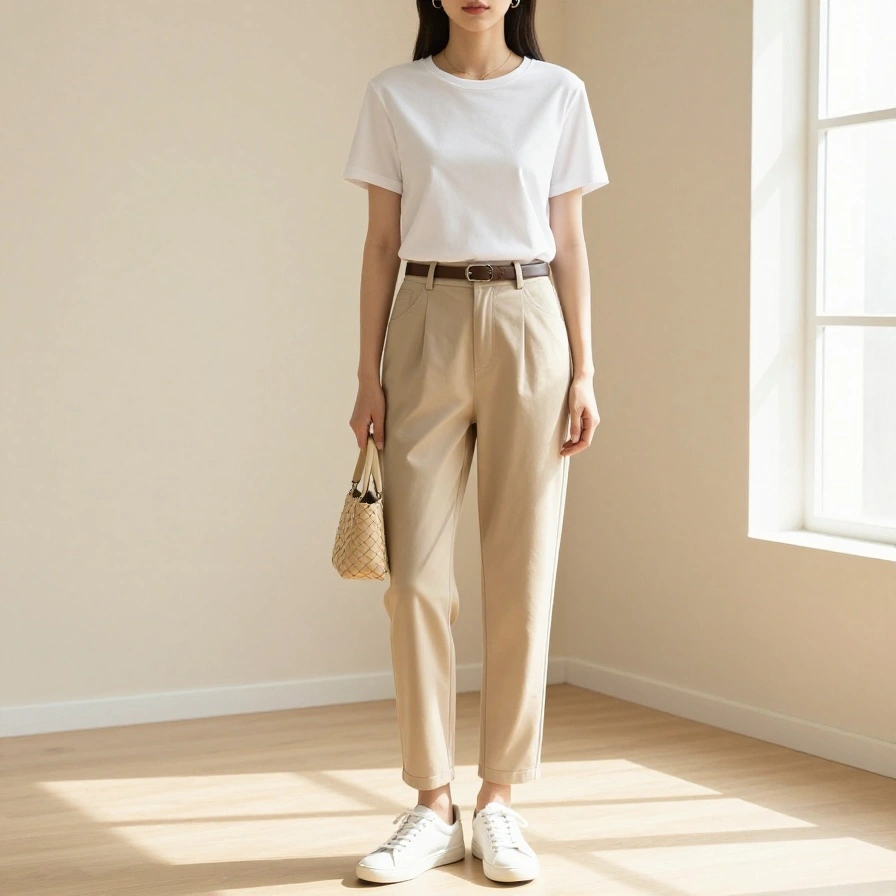 White Tee Styling