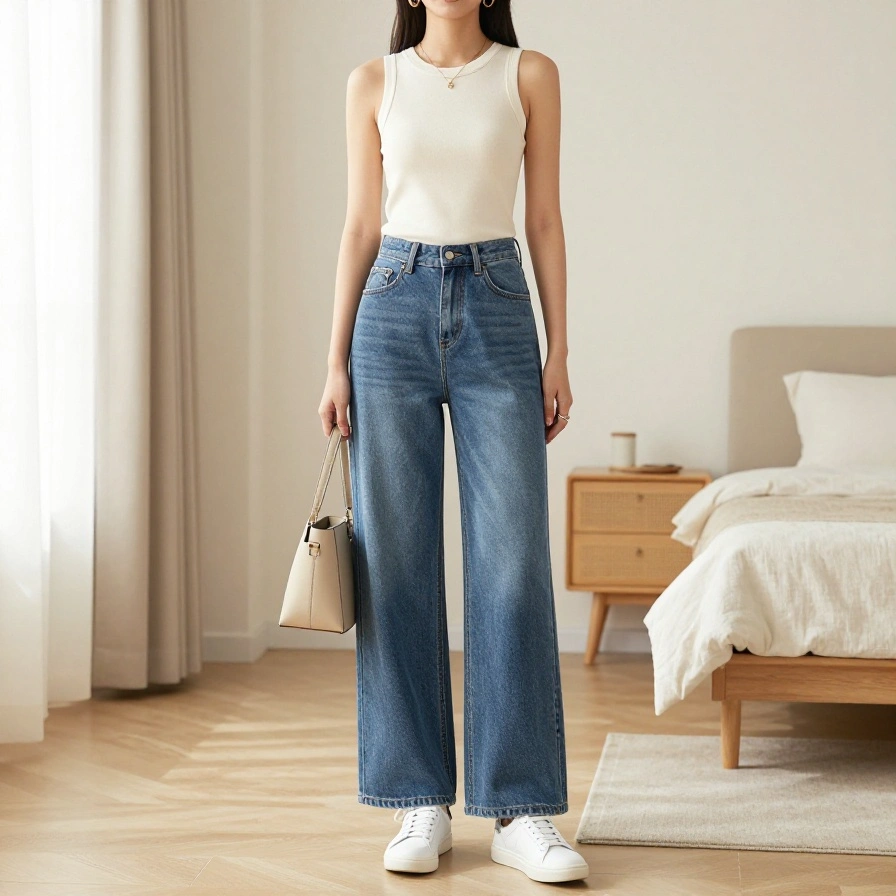 Wide Leg Jeans