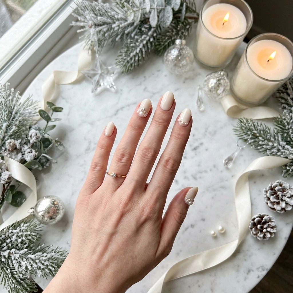 Winter Pearl Accents