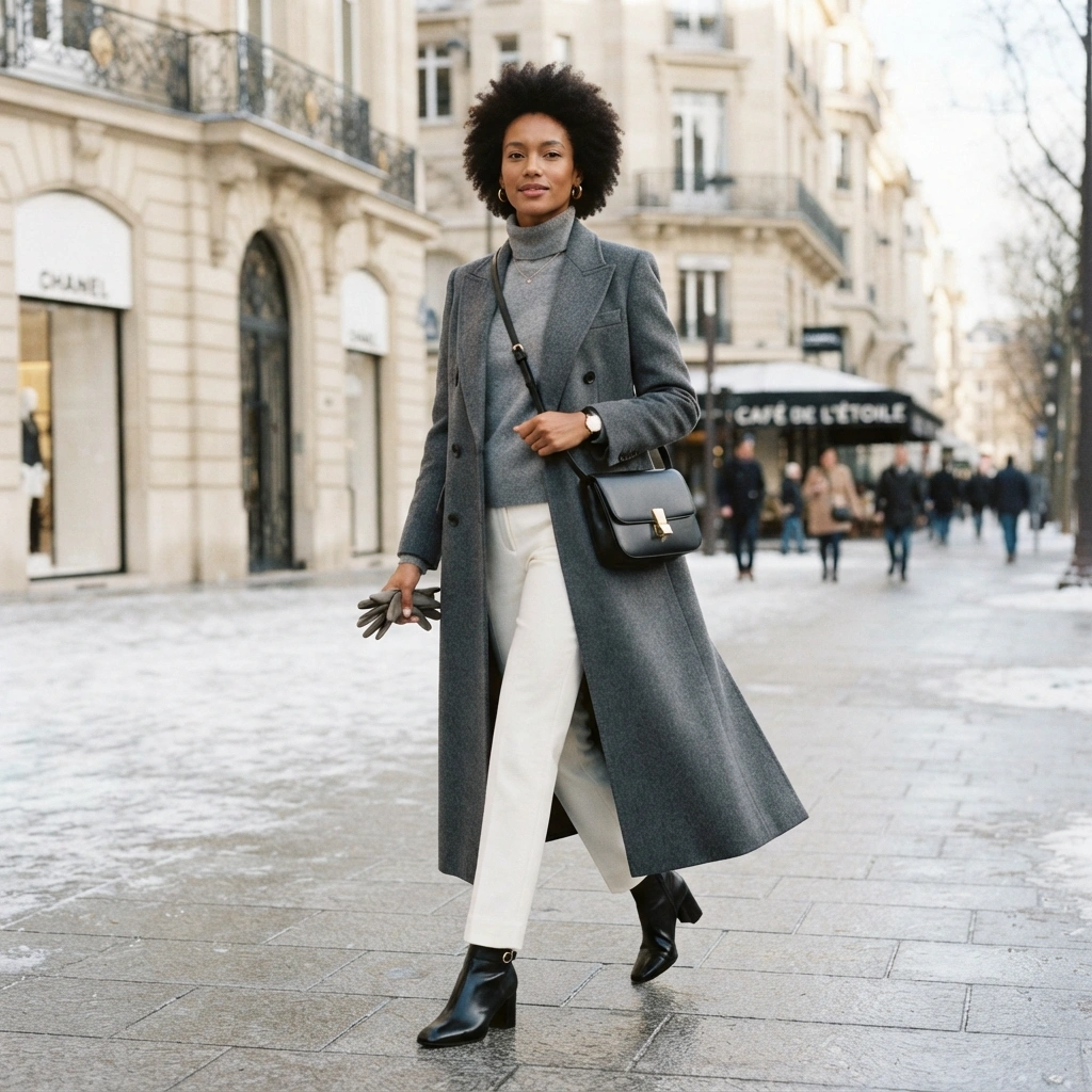 Winter White Trousers