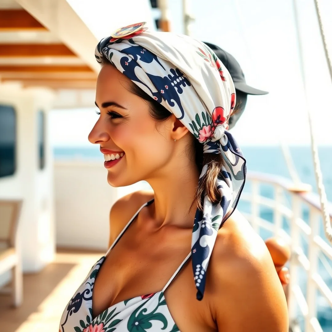 Sarong Headscarf Style - 15 Sarong Outfit Ideas for Effortless Summer Style