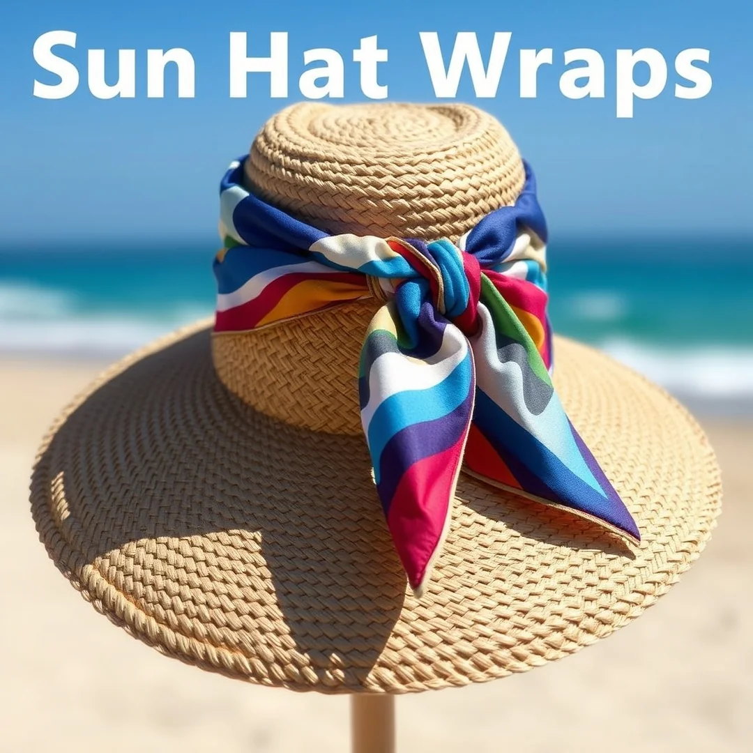 Sun Hat Wraps - 15 Summer Scarf Outfits for Creative Warm-Weather Style