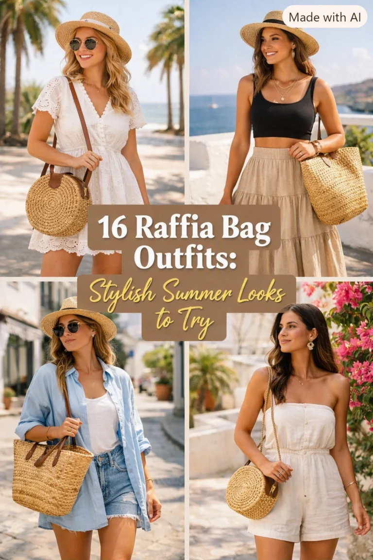 16 Raffia Bag Outfits: Stylish Summer Looks to Try