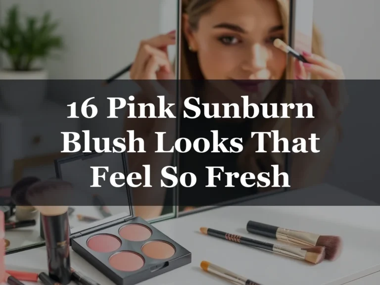 16 Pink Sunburn Blush Looks That Feel So Fresh - 16 Pink Sunburn Blush Looks That Feel So Fresh