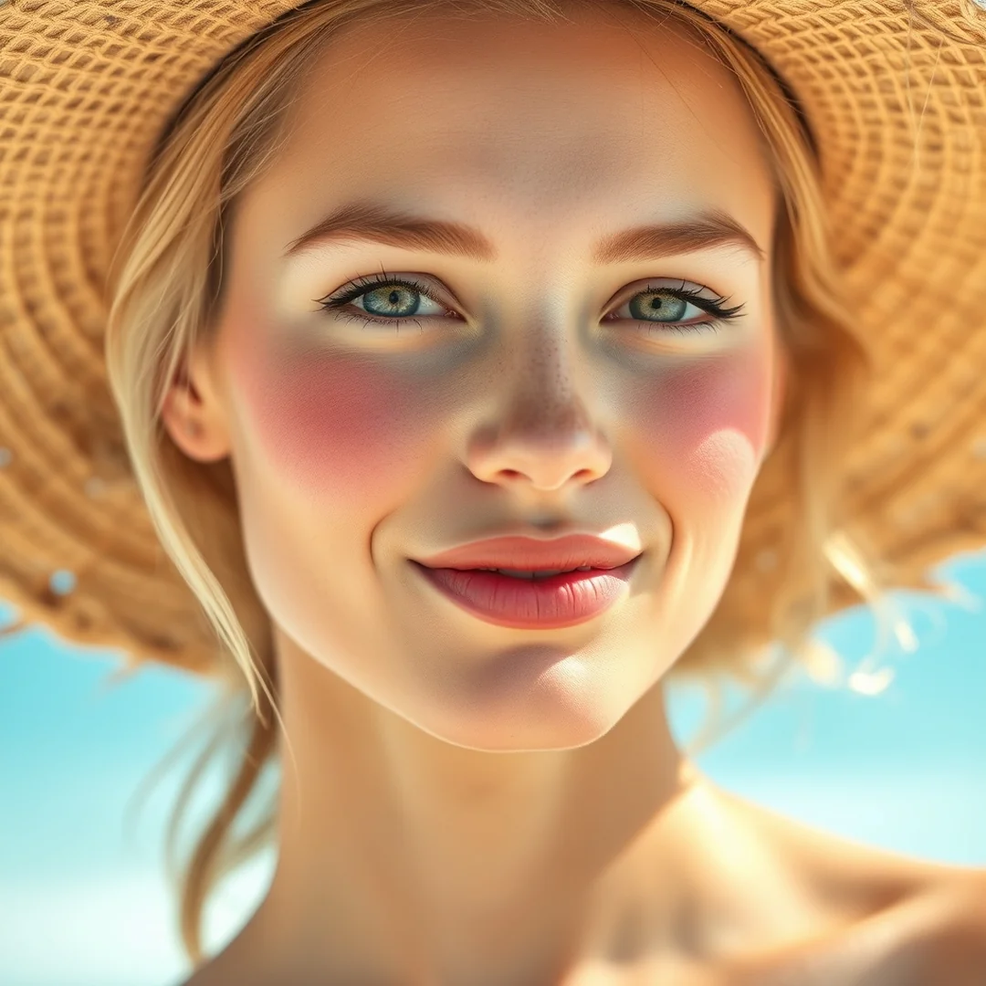 Daytime Beach Vibe - 16 Pink Sunburn Blush Looks That Feel So Fresh